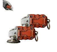 Générique Mini Grinder Keychain, Realistic Grinding Tool Keychain Pendant Keyring for Tool Lovers, Little Sander Keychains, for Dads Tools Lovers (2PCS)