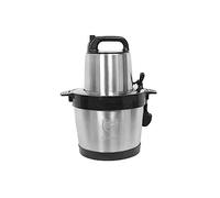 Générique Mini Hachoir à Viande électrique avec Bol en Acier Inoxydable de 6 L pour Viande, oignons, légumes et Noix - Mixeur de Cuisine Professionnel