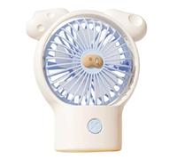 Générique Mini Handheld Fan - 3-Speed Quiet Rechargeable Cooling | Small Portable Fan Cute sDesk Decor - For Home Outdoor Travel Camping Fishing Picnic Beach Vacation Women Girls Boys And Others