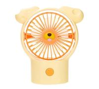 Générique Mini Handheld Fan - 3-Speed Quiet Rechargeable Cooling | Small Portable Fasn Cute Desk Decor - For Home Outdoor Travel Camping Fishing Picnic Beach Vacation Women Girls Boys And Others