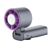 Générique Mini Handheld Fan,Rechargeable Digital Display Cooling | Portable Hand Held Fan Travel Accessories | For Indoor Outdoor Summer Travel Vacation Camping Beach Hiking Fishing Women Men