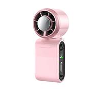 Générique Mini Handventilator | Akku Handventilator mit LED Digitalanzeige