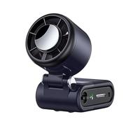 Générique Mini Handventilator | Akku Handventilator mit LED Digitalanzeige