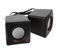 Générique Mini Haut-Parleur USB Portable pour Ordinateur Enceinte De Bureau Compatible avec Pc Ordinateur Portable Et Tablette De Qualité avec Facile par USB