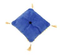 Générique Mini House Mini Fleece Cushion Oreiller Coussin Miniature Accessoires de Maison de poupée Oreiller de Chambre de Maison de poupée Maison de poupée Coussins en Tissu Bleu