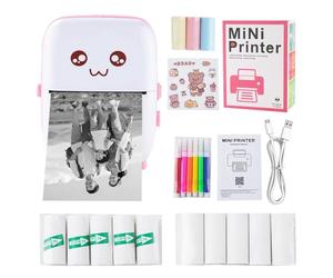 Générique Mini Imprimante Photo sans Encre sans Fil Élégante