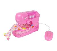 Générique Mini Jouet Machine À Coudre - ABS 27,2x10,5x17,8cm | Kit De Machine À Coudre Électrique Avec Chiffons | Ensemble De Jouets Électroménagers Amusants Pour De 6 Ans Et Plus, Apprentissage Et