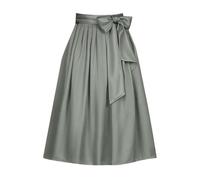 Générique Mini Jupe Longue Femme en Tulle Élégante Chic Sexy avec Ceinture Décorative Style Moderne Armée M