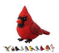 Générique Mini Kit De Bricolage d'animaux en Perles 3D, Kits De Perles d'animaux De 1 Styles avec Perles Colorées, Compacts Et Pratiques for Les Adultes Et Les Débutants(F)