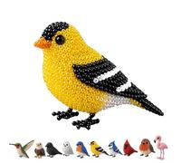 Générique Mini Kit De Bricolage d'animaux en Perles 3D, Kits De Perles d'animaux De 1 Styles avec Perles Colorées, Compacts Et Pratiques for Les Adultes Et Les Débutants(E)