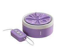 Générique Mini Machine à Laver Portable électrique à, Compacte, Par USB, avec Aspiration, Idéale pour Les, La Chambre, Le Lavabo Ou, Violet