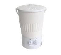Générique Mini machine à laver portable, petite machine à laver semi-automatique avec minuterie rotative, rangeable, tambours séparés for la maison, le dortoir, l'appartement, le camping-car, les voya