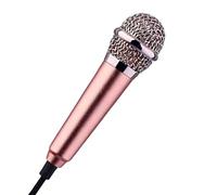 Générique Mini Microphone Vlogging, Aluminum Alloy Speech, Professional Grade High Sensitivity Audio, Contrast Finish, Industrial Strength Interference Shielding, Filming Accessory for Podcasts