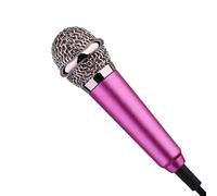 Générique Mini Microphone Vlogging, écouteurs Portables, d'enregistrement 2,28 x 0,71 Pouces avec Son Clair, Microphone en Aluminium, Live au Design Compact, Accessoire Audio pour Le Streaming de po
