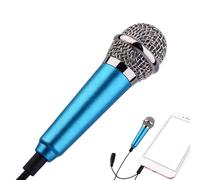 Générique Mini Microphone Vlogging, écouteurs Portables, d'enregistrement 2,28 x 0,71 Pouces avec Son Clair, Microphone en Aluminium, Live au Design Compact, Accessoire Audio pour Le Streaming de po