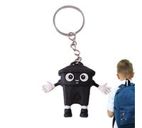 Générique Mini mini pendentif - Fob clé à thème animal, en métal émail | Carton de dessin animé Backpack Decoration Purse Accessory Haters Holder Birthday Yirthy Birthday pour les Accessoires