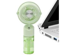 Générique Mini Misting Fan Rechargeable Cooling Mister Handheld Misting Fan