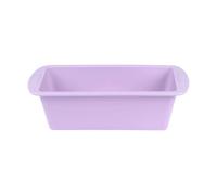 Générique Mini moules à pain en silicone antiadhésifs pour la cuisson de gâteaux, pains, pains de viande et lasagnes. (Purple, One Size)