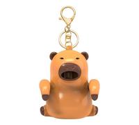 Générique Mini Mug Fan, Capybara Cooling Device, 2.56x2.36x3.15 Inches Portable Cup Mounted Air Circulator, USB Powered Cooling Accessory, Novelty Drink Fan Gadget, Desk Use for Home Office Travel