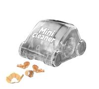 Générique Mini Nettoyeur de Bureau Mignon - Balayeuse Table Portable, Petit aspirateur Manuel, Outil Nettoyage Compact des miettes poussière, Aucune Batterie nécessaire | pour Le à dom