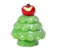 Générique Mini Ornement d'arbre De, avec Un Charmant Design Miniature, 2-3 Cm, Sculpture De Table Festive, Décoration De pour Étagère De Cheminée, Matériau en Résine, pour Étagères Ou Porches