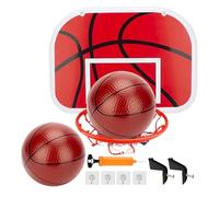Générique Mini Panier de Basket d'Intérieur - 34x25cm Interactif avec 2 Ballons, Activité Sportive Petit Espace, Appartement Salon sous-Sol | Garçons Ados Élèves Passionnés Jeu de Coordination