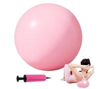 Générique Mini Pilates Ball - Fitness Tool for Home Gym | PVC Material with Compact Size, 9.84 inches Diameter, Perfect for Yoga, Shaping Girls, Women, Wife and Girlfriend Exercise Training