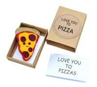 Générique Mini Pizza Décoration Halloween Peluche Feutrine Petite Mignonne