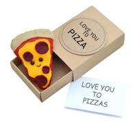 Générique Mini Pizza Mignonnes Décos Halloween Peluche Feutre