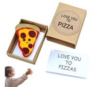 Générique Mini Pizza Petits Déco Halloween Mignons en Feutrine et Peluche