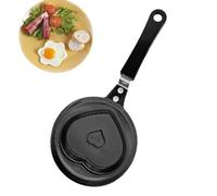 Générique Mini Poêle À Œufs - 10,62 X 5,31 Pouces Poêle À Omelette Pêle À Œfs Poêe À Induction | Petits Ustensiles De Cuisine Simples Pour Des Omelettes Saines, rêpes Aux Œufs Et Des Steaks À Frire