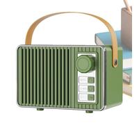 Générique Mini Portable Retro Speaker - 5W Wireless Audio & FM Radio Playe