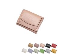 Générique Mini Portefeuille pour Femme 2025, Porte-Cartes bloquant Les RFID, Pochette de Rangement avec Pochette pour pièces de Monnaie (Pink,One Size)
