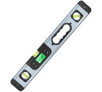 Générique Mini Rapporteur Numérique D'angle Précis en Alliage D'aluminium et Abs, Outil de Mesure Multi-usage pour Entretien Automobile et Décoration Intérieure