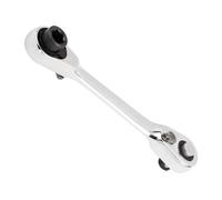 Générique Mini Ratchet Wrench | 1/4 Inch Double Headed Tool 72-Tooth | 5 Deegree Quick Release Drive Socket Tool,for Tight Spaace Engine Bay Car Maintenances