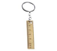 Générique Mini Ruler Pendant - Small Keychain Charm | Backpack Pocket Ornament, Car Purse Bag Accessory, Multi Functional Home Supply, School Organizer Tool, Portable Measurement Companion for Travel