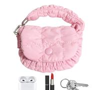 Générique Mini Sac à Main, Très Petit et Mignon Sac avec Dragonne, À Main Matelassé Mini, Pour Activités de Plein Air Soirée Voyage Rencontres et Déplacements Quotidiens
