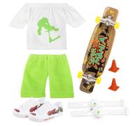 Générique Mini Scooter de de Doigt | Mini Finger Skateboard avec Pantalon