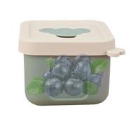 Générique Mini Snack Container - Reusable Food Storage Mini Container Silicone Food Storage Box With Lid For Sauces Salad Dressing Dipping Sauce Ice Cube Mold And