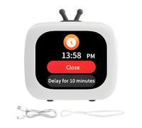 Générique Mini Sound System, Retro TV Speaker, Multi-Purpose Music Box, Compact Wireless Audio Player with Touchscreen, Ideal for Camping, Beach, Dorm, Gym, Picnic, Garage and Tailgate