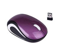 Générique Mini Souris sans Fil Jeu D’Ordinateur Petit Portable Mause 1600dpi USB Optique Ergonomique USB Souris pour Pc Ordinateur Portable Cadeau (Violet)