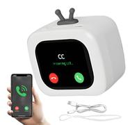 Générique Mini Speaker, Small Wireless Music Player, Retro TV Design Touchscreen Audio Device, Portable Sound System for Beach, Camping, Garage, Outdoor, Travel, 2.32x1.5x2.36 inches