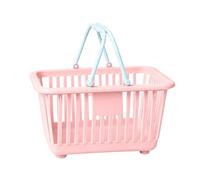 Générique Mini Storage Basket Handles - Portable Organizer Box for Home Use | Weave Carry Bin with Resin Desk Toys, Snacks Handled Box for Kitchen Pantry Dorm Room Space Saving Holder