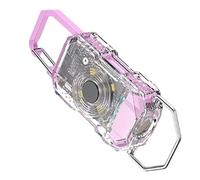 Générique Mini Torch Light - Keychain Flashlight for Night Work | LED 6 Mode with Rechargeable Battery, Bright Portable Design, Walking Camping Running Survival Use for Home