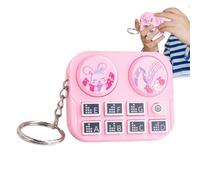 Générique Mini Trash Can For Desk - PP 12.5x12x11.5cm | Countertop Garbage Bin With Lid Waste Storage Container | Desktop Trash Organizer For Home Bedroom Kitchen Office Dorm Car RV Use