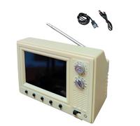 Générique Mini TV,Petit écran 720P Mémoire 8 Go Décoration intérieure | Mini TV Scènes Miniatures Décoration - pour Cuisine Salon Chambre Bureau dortoir Couloir entrée Bureau étagère
