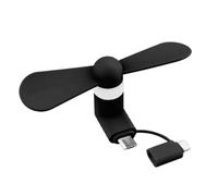 Générique Mini USB Phone Fan - Type C Portable Quiet Cooling Blower