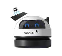 Générique Mini USB Rechargeable Cordless Table Vacuum Cleaner, Mini Wireless Keyboard Vacuum Cleaner, Portable Min-i Desktop Vacuum Cleaners for Table Desk Cushion Car Keyboard, Pick Up Crumb