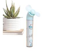 Générique Mini Ventilateur Personnel, Mini Ventilateur de Poche 3 Vitesses, Portable À Main Pour L'Extérieur, Pour Terrasse Plage Voyage Camping Jardin Bibliothèque Bureau Et Extérieur