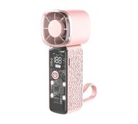 Générique Mini Ventilateur Portatif à Main,3000 mAh Rechargeable USB avec Aromathérapie et Dragonne,Mini ventilateur personnel portable | pour Usage Intérieur Maison Voyage Bureau École